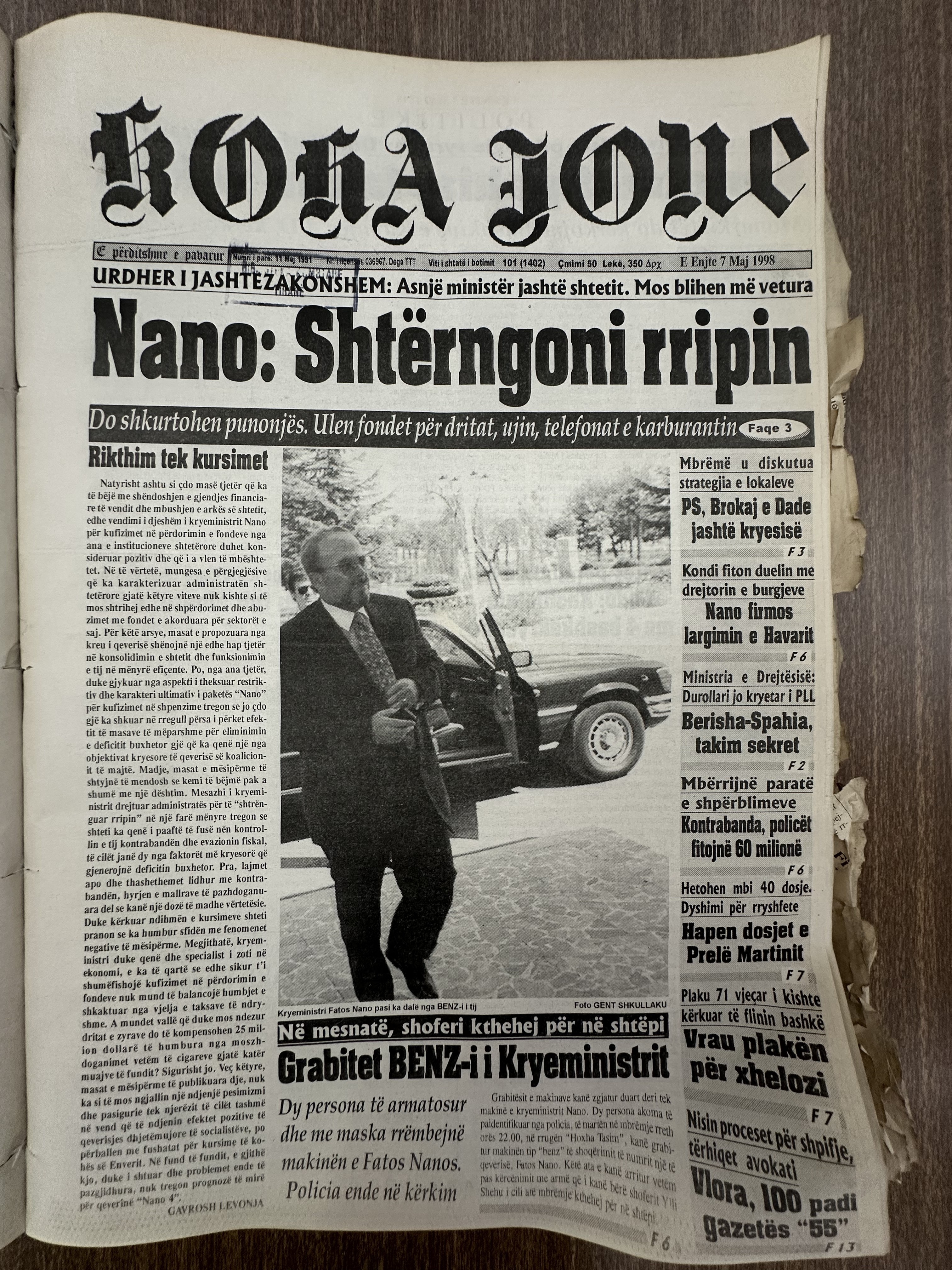 Koha Jonë 1998-05-07